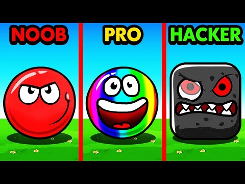 RED BALL NOOB vs PRO vs HACKER
