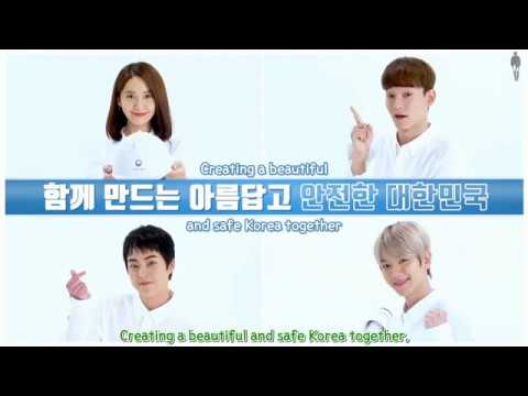 [ENG] 180828 Ministry of Interior and Safety Campaign - EXO-CBX & Yoona [mr.virtue]