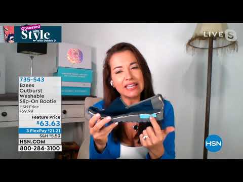 Bzees Outburst Washable SlipOn Bootie