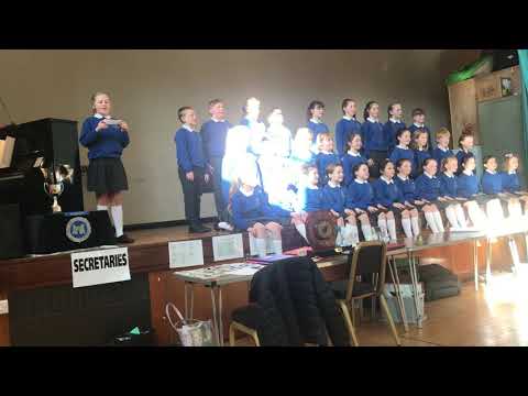 4 March 2020 Coagh PS Make this world a better place. 11 years and under - Forbes Shield