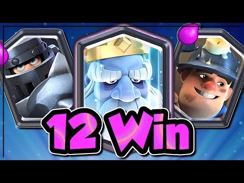 ROYAL GHOST, MINER, MEGA KNIGHT DECK | 12 WIN GRAND CHALLENGE DECK | Clash Royale