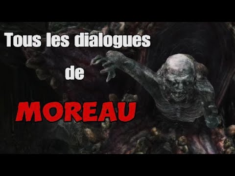 Tous les dialogues de MOREAU (poursuite,combat et mises a mort) - RESIDENT EVIL VILLAGE