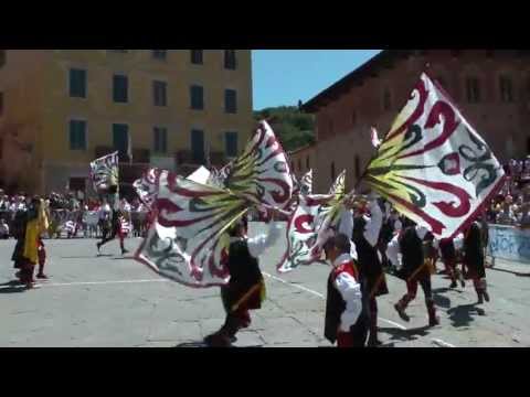 Massa Marittima,sbandieratori e musici 2013 Campionati Italiani giovanili