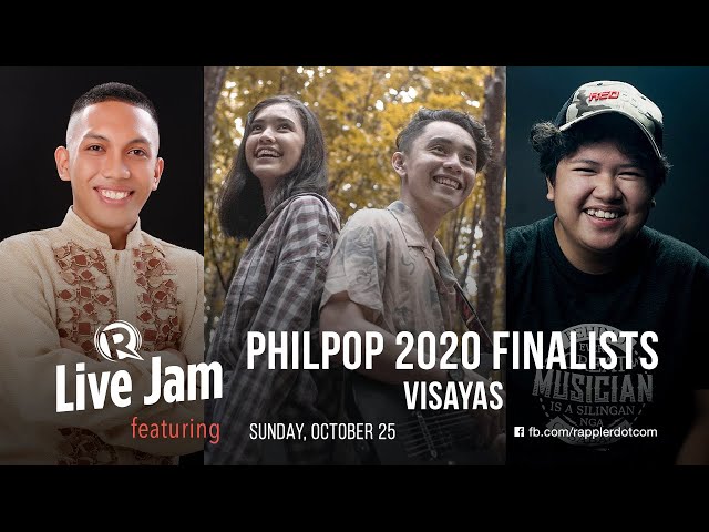 [WATCH] Rappler Live Jam: Philpop 2020 Visayas finalists