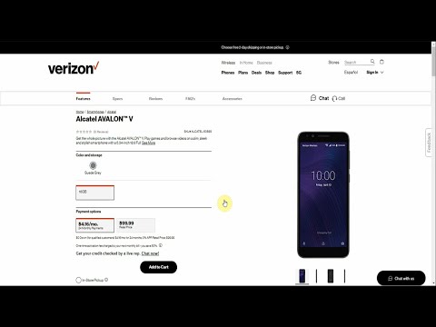 Alcatel AVALON™ V | Verizon Wireless
