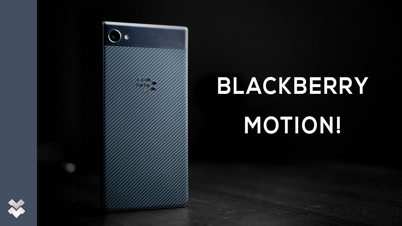 BlackBerry Motion Unboxing & Hands On!