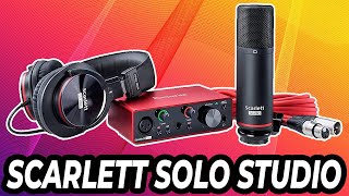 Video thumbnail for Focusrite Scarlett Solo Studio Review by Tech Steve