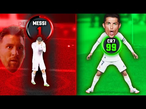 Jeder hat 99.. außer Messi! (Tor = 🚀)