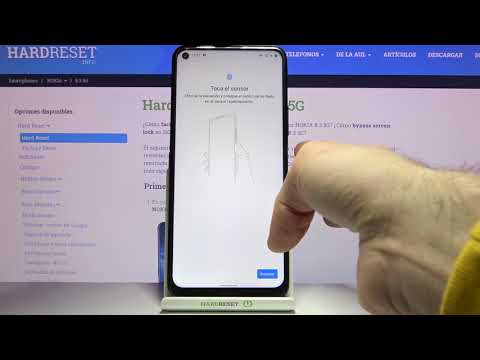 Cómo añadir una huella digital en NOKIA 8.3 5G - poner huella digital
