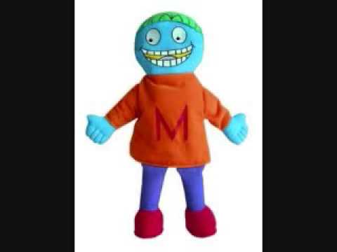 The Letter People Mr. M - Munching Mouth (Newer)