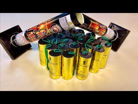 Sky Titan 4” Canister Shells Full 24 Kit - Dominator Fireworks