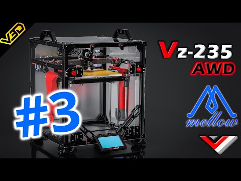 VzBot Vz-235 Mellow Kit Live: X Carriage, Hotend & Extruder