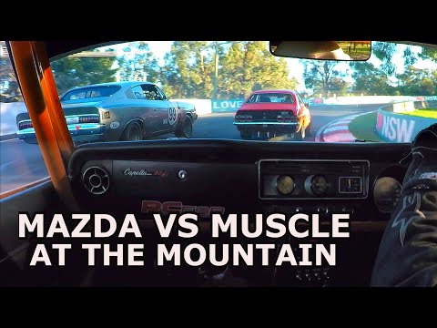 1971 MAZDA ROTARY VS 1970s MUSCLE CARS @ MOUNT PANORAMA, BATHURST 2021 | HISTORIC TOURING CARS