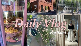 【ポートランド駐在妻】#2 ポートランドダウンタウンへお出かけしました！/コーヒースタンド/ドーナツショップ/雑貨屋さん🔖