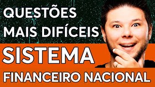 Essas questões sobre o SISTEMA FINANCEIRO NACIONAL vão cair na sua prova!! 😱 CPA-10, CPA-20 e CEA