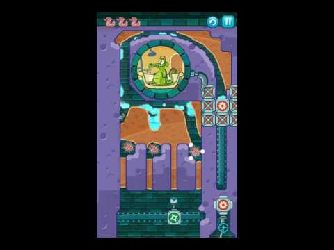 Крокодильчик Свомпи - прохождение уровня 3-19 'Двигающаяся мишень'