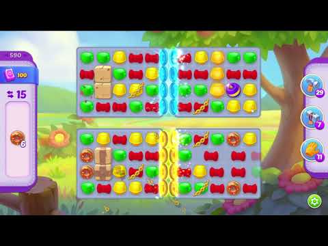 Homescapes 590 Hard Level - 20 moves - NO BooSTERS