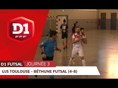 J3 : UJS Toulouse - Bethune Futsal (4-8)