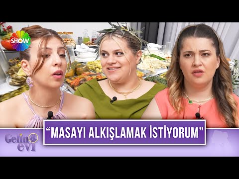 Mısra Gelin'in 35 çeşitten oluşan sunum masası! | Gelin Evi 1527. Bölüm