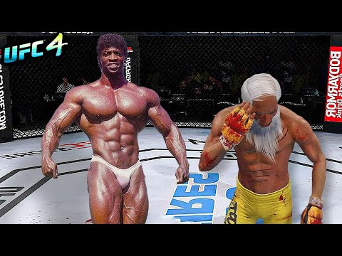 Old Bruce Lee vs. John Brown (EA sports UFC 4)