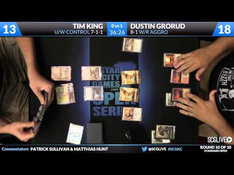 SCGKC - Standard - Round 10 - Tim King vs Dustin Grorud [Magic: the Gathering]