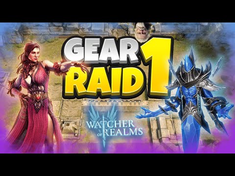 Gear Raid 1 GUIDE - Teams, Heroes, Positioning! [Watcher of Realms]