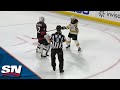 Marchand and Kochetkov SLASH Each Other After Whistle, Receive Penalties