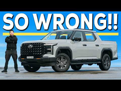 Thumbnail for 2025 LDV Terron 9 Ute Review: I WASN’T EXPECTING THIS!! (RIP GWM CANNON ALPHA?!) by Car