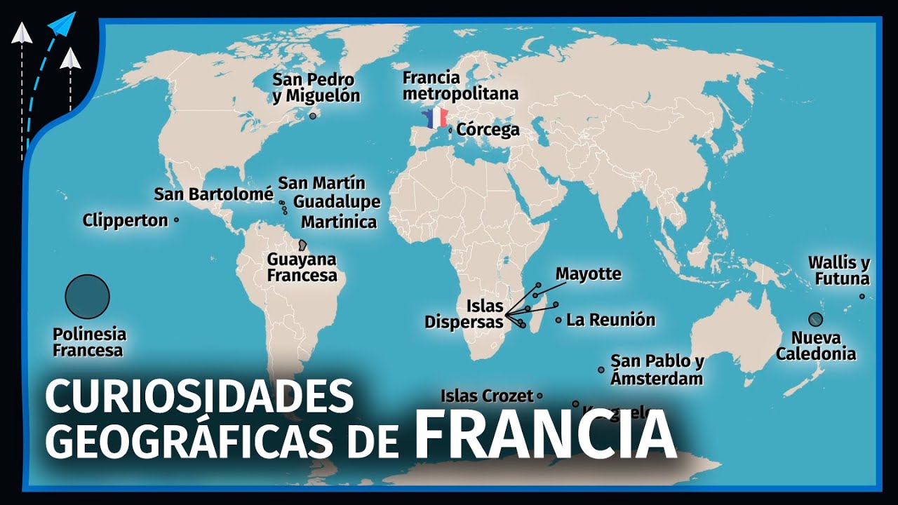Consecuencias geográficas insólitas del colonialismo de Francia