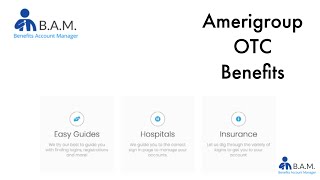 Amerigroup | Over-The-Counter | Healthy Benefits | Walmart