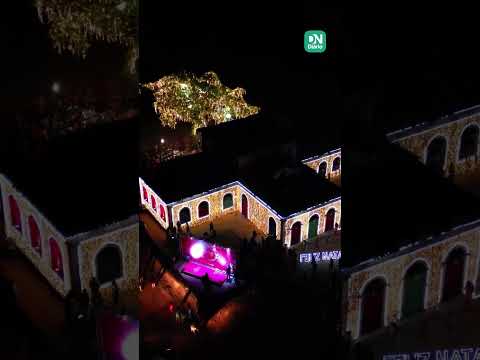 Com fama de 'mal assombrado', Casarão da Guaiúba ganha decoração natalina e recebe visitas