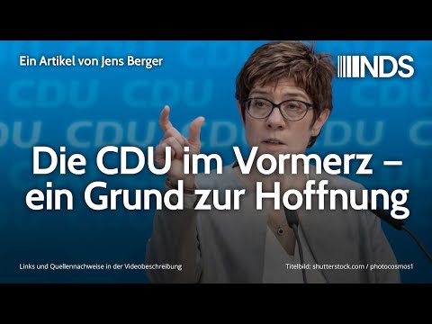 Die CDU im Vormerz – ein Grund zur Hoffnung | Jens Berger | NachDenkSeiten-Podcast | 10.02.2020