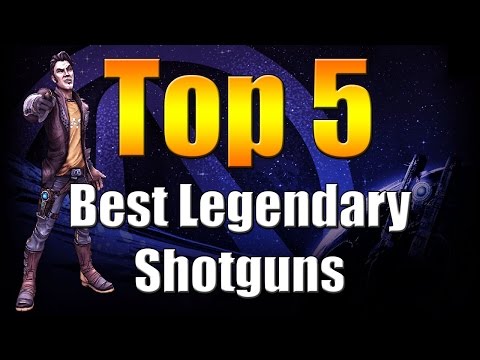 Borderlands The Pre Sequel | Top 5 | Best Legendary Shotguns