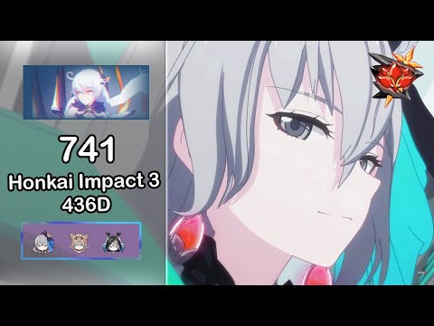 Honkai Impact 6.3~EX Abyss HoV Ice Damage Up~HR/RC/HB 436D-Fuxi Elf