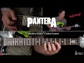 Cemetery Gates Guitar Lesson Full Song Pantera