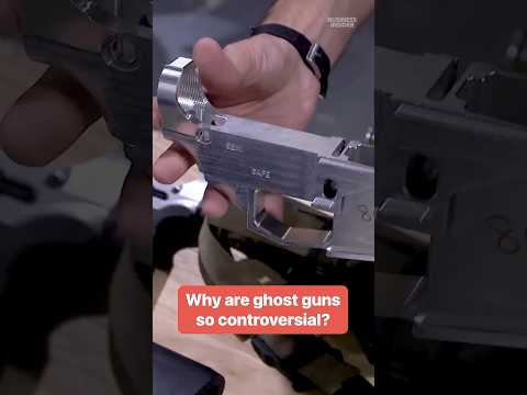 The rise of ghost guns is sparking a debate over rights and public safety. #ghostgun #news #crime