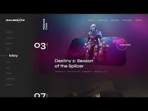 LIVESTREAM Animation ala Gif / embed video in Adobe XD + Photoshop - Game Platform Concept