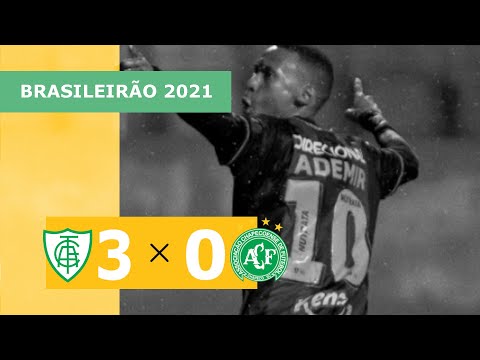 América-MG 3 x 0 Chapecoense - Gols - 30/11 - Brasileirão 2021