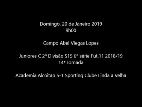 AFL Juniores C, 2ª Div S15 6ª Série Fut.11 2018/19, J14, Alcoitão 5-1 SCLV