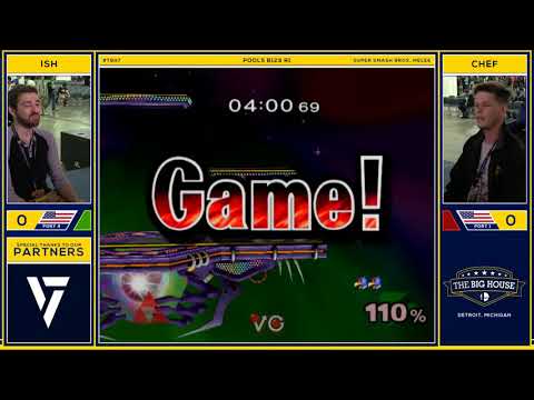 The Big House 7 - Chef (Falco) vs. Ish (Sheik) - Round 1 Pools