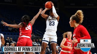 Cornell at Penn State | Highlights | Big Ten Women's Basketball | Dec. 21, 2022