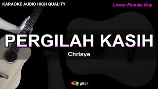 Download lagu PERGILAH KASIH - CHRISYE / D'MASIV [ LOWER FEMALE KEY ] [ KARAOKE GITAR - Q ] ( HIGH QUALITY AUDIO ) mp3