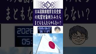 自民党がまとめた国旗損壊罪の処罰対象例を見るとまともな人ならしない事ばっかり？