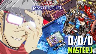 D/D/D | MASTER 1 IN KEWL TUNE META | [Yu-Gi-Oh! Master Duel]