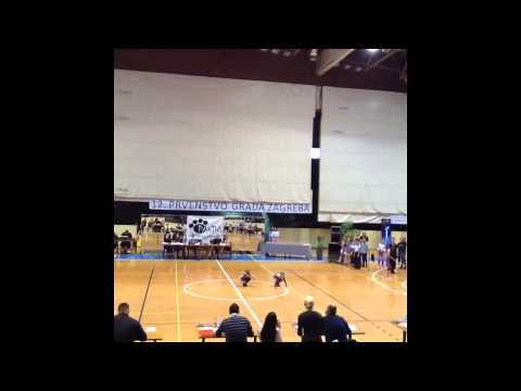 21.2.2015; Prvenstvo Zagreba; MINI Miranda Savić - Grga Miletic