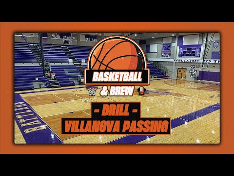 DRILL: Villanova Passing | Basketball and Brew Podcast