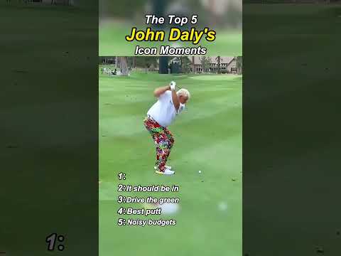 Top 5 John Dalys icon moments