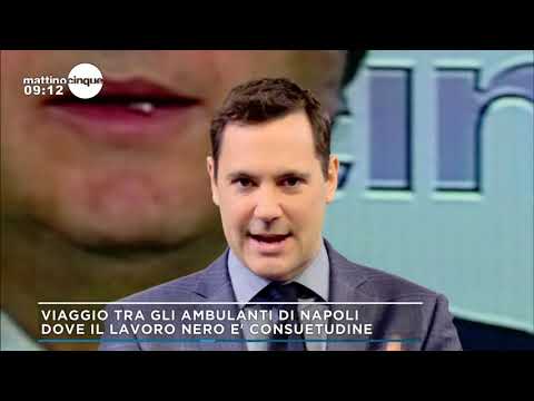Michele Gubitosa ospite a Mattino5 Canale 5 22/01/2019