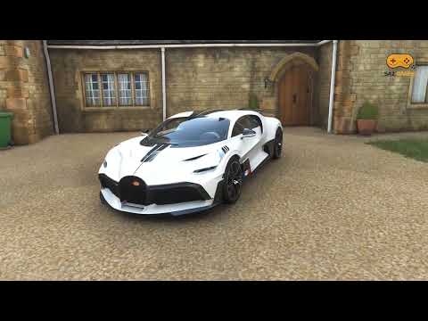 Stealing 1,500bhp Bugatti Divo Police Chase   Forza Horizon 4 (Steering + Wheel Shifter)