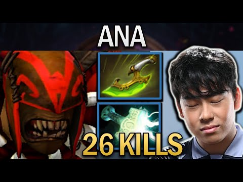 Bloodseeker Dota 2 Gameplay Ana with 26 Kills and Basher